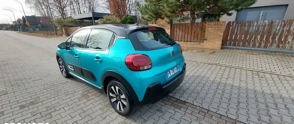 Citroen C3 cena 57000 przebieg: 32000, rok produkcji 2020 z Zabrze małe 56